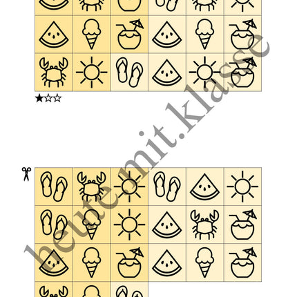 Sudoku 6x6: Sommer & Sommerferien