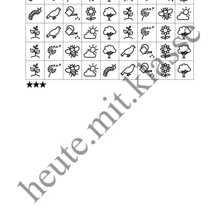 Sudoku 9x9: Frühling