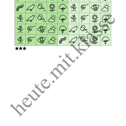 Sudoku 9x9: Frühling