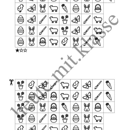 Sudoku 9x9: Ostern