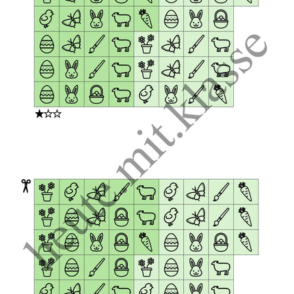 Sudoku 9x9: Ostern