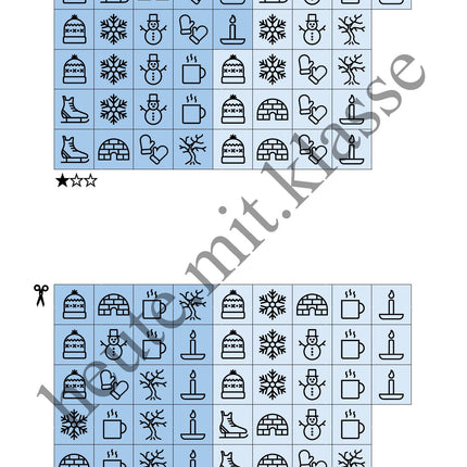 Sudoku 9x9: Winter