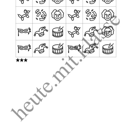Sudoku 6x6: Fasching & Karneval & Fastnacht - Logisches Denken fördern!