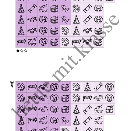 Sudoku 9x9: Fasching & Karneval & Fastnacht - Logisches Denken fördern!